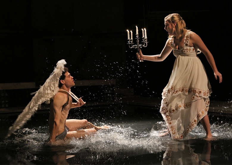 Why We Love a Rep: Brandon Garegnani, Arielle Yoder in PlayMakers 2013 production of "Metamorphoses" by Mary Zimmerman. Photo by Michal Daniel.